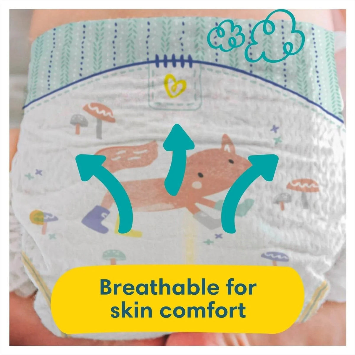 Pampers Premium Protection New Baby Size 2 Carry Pack - 31 nappies