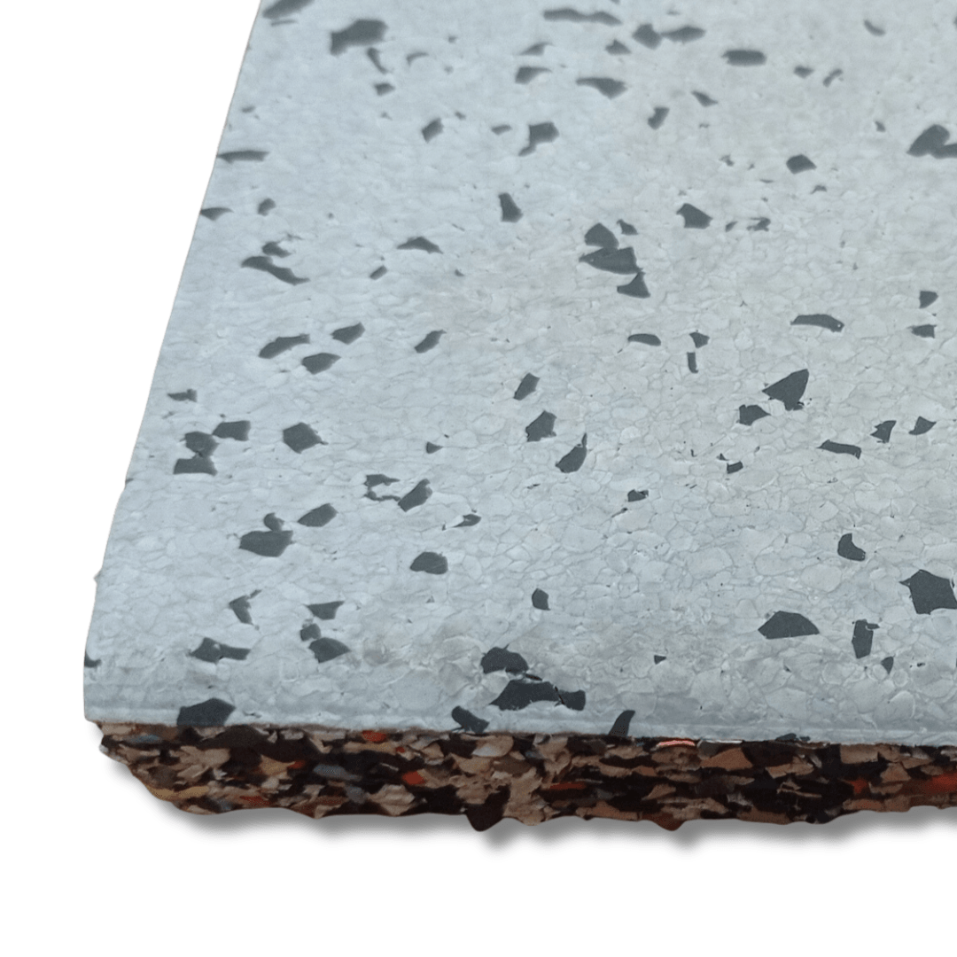 20mm Interlocking Gym Flooring Mats – Snowflake Self-Locking Home Gym Floor – Sprung Konnecta