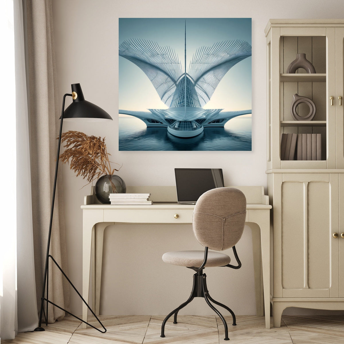 Milwaukee Art Wave Canvas