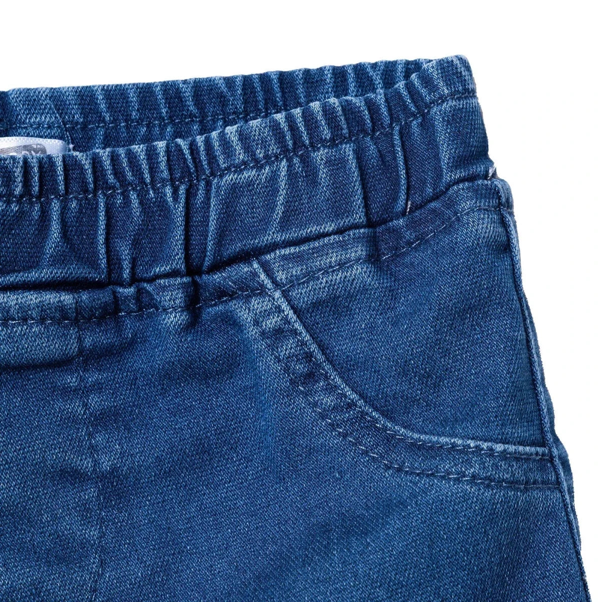 HelloBaby Hemmed Denim Baby Trousers (6-9 Months to 4-5 Years) - Indigo