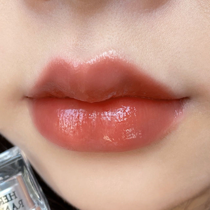 Moisturizing Transparent Long Lasting Color Rendering No Stain On Cup Film-forming Glass Lip Gloss