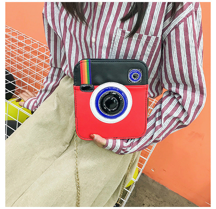Camera bag fashion shoulder diagonal bag