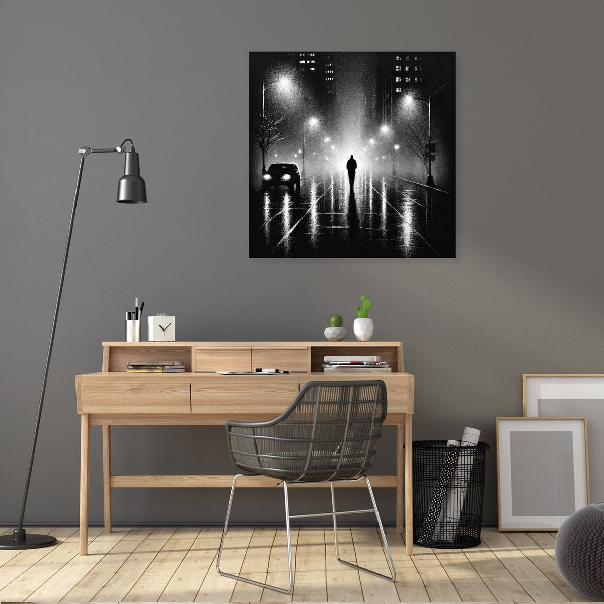 Urban Solitude Canvas