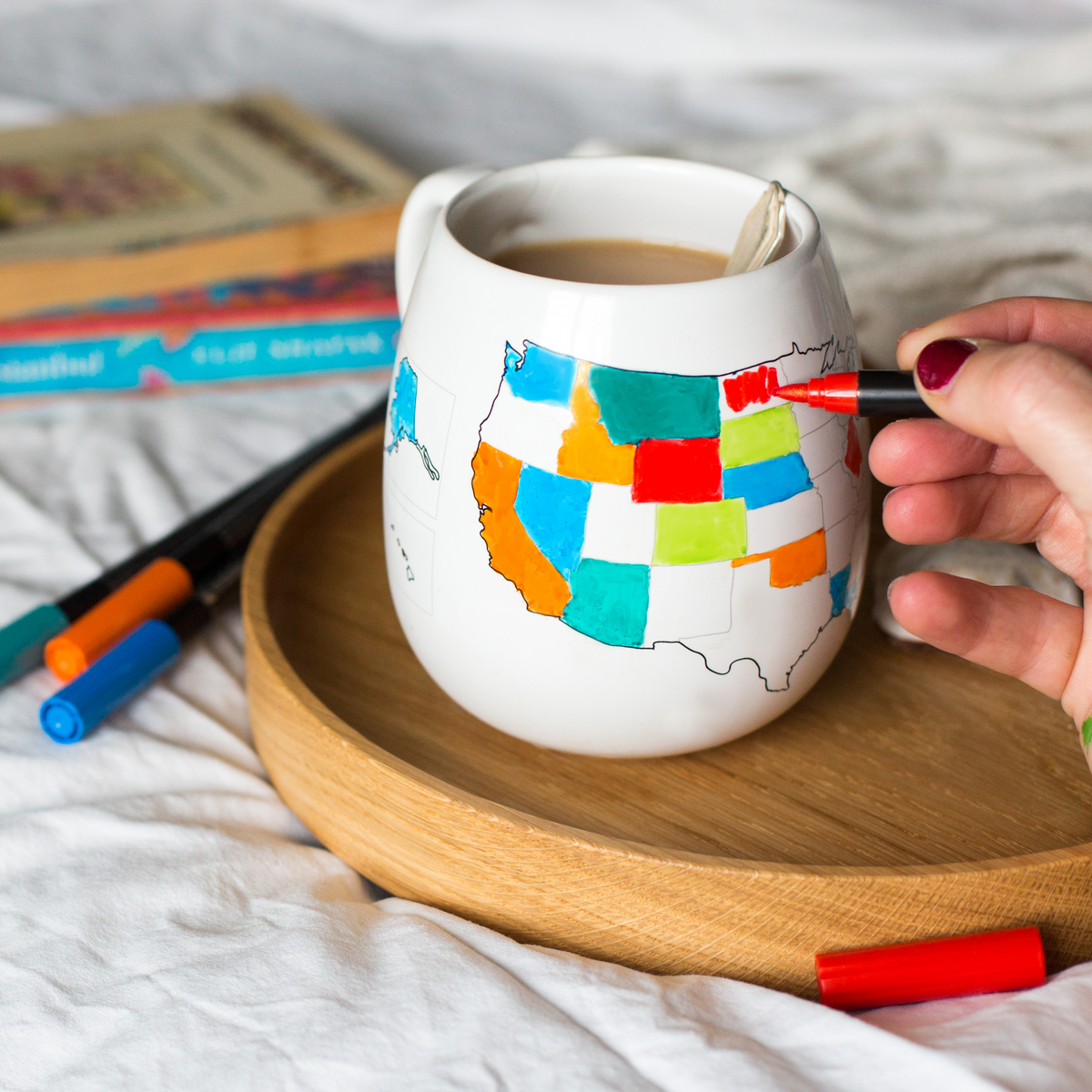 Colouring Ceramic Pens - Set of 4