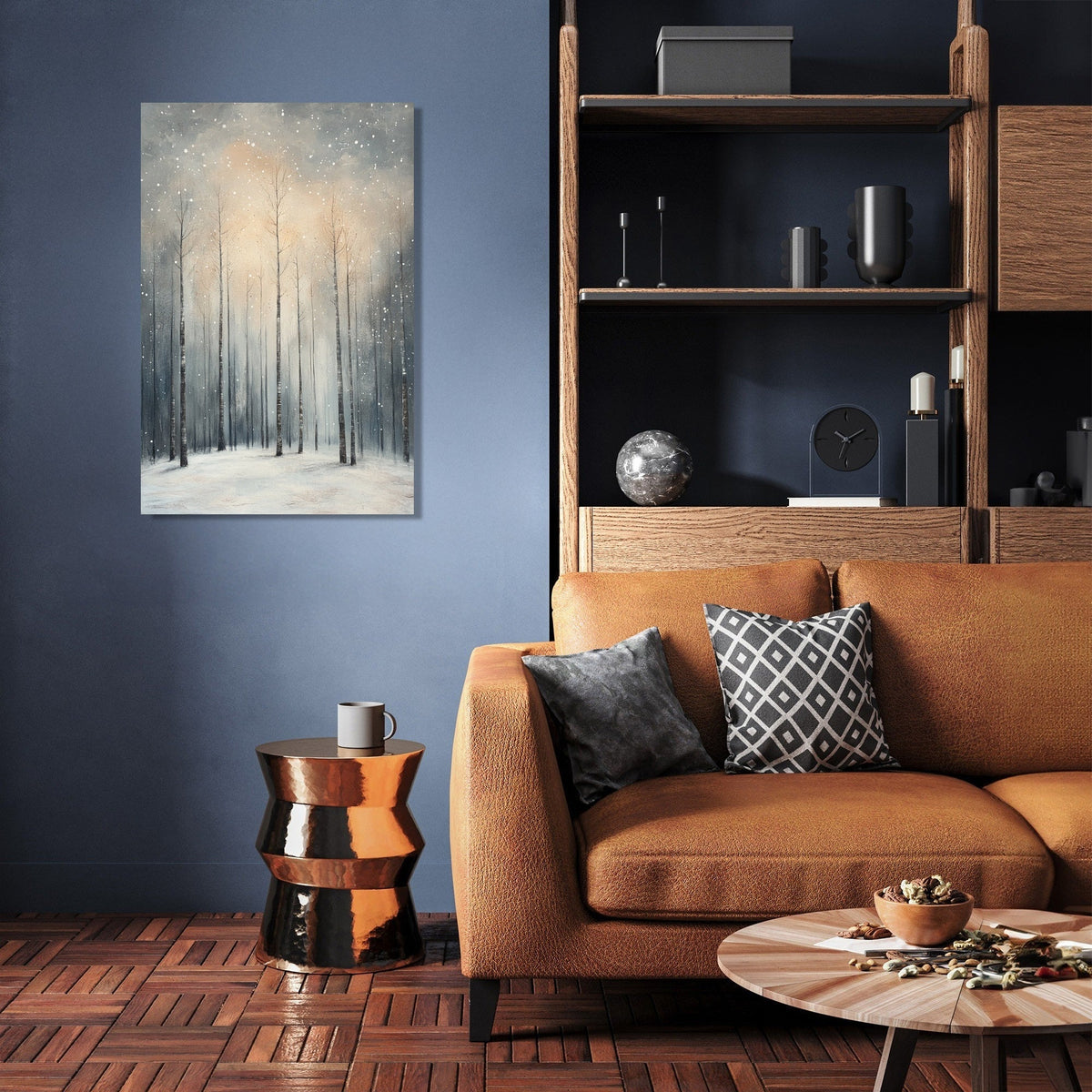 Whispering Snowfall Canvas
