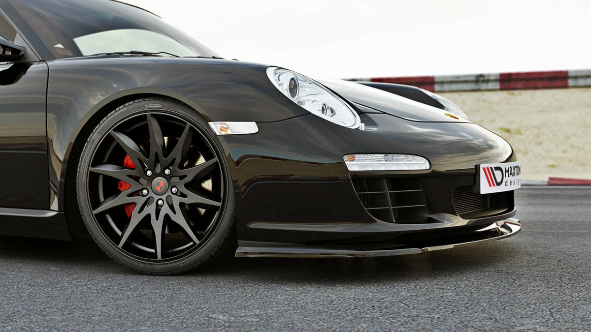 Maxton Design - Aftermarket  FRONT SPLITTER PORSCHE 911 CARRERA 997.2 FACELIFT (2009-11)