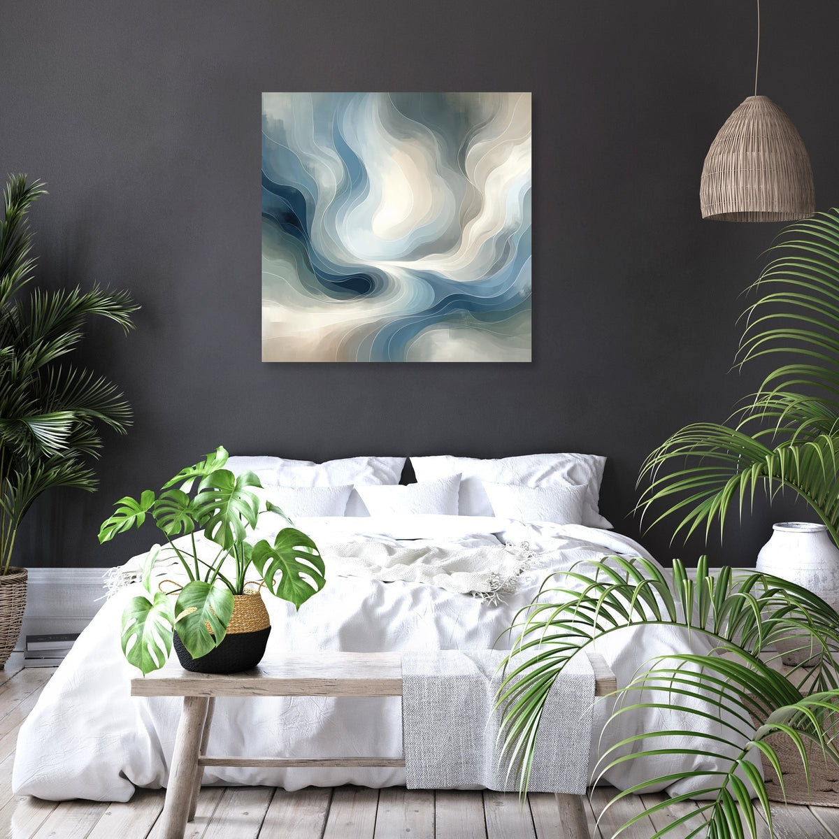 Embrace of Solitude Canvas