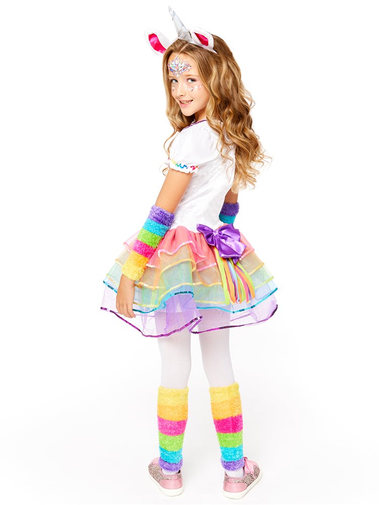 Rainbow Unicorn - Child and Teen Costume