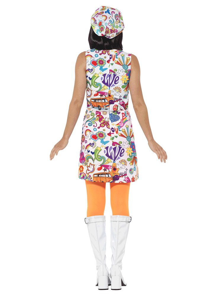 60s Groovy Chick - Adult Costume