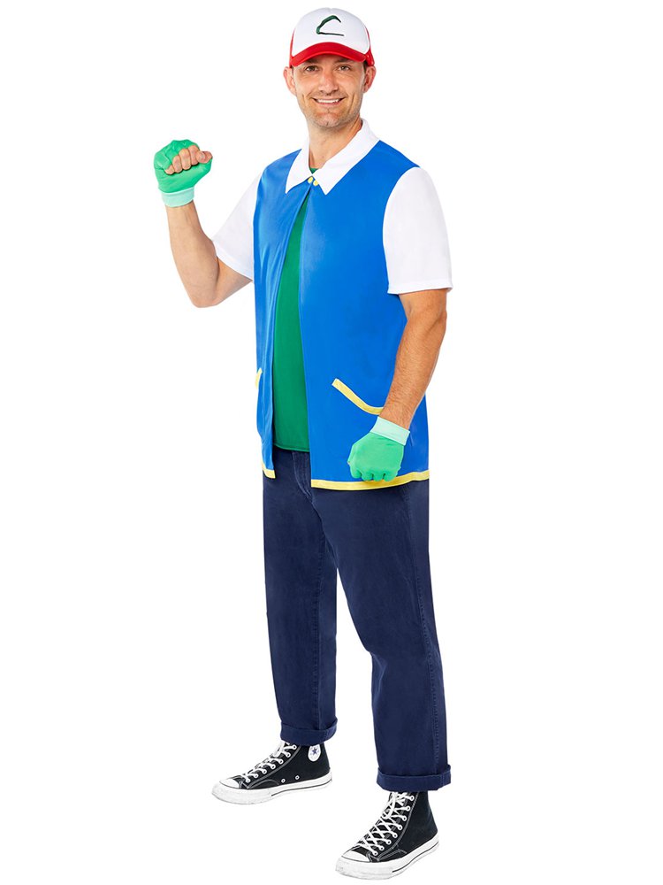 Pokemon Ash - Adult Costume
