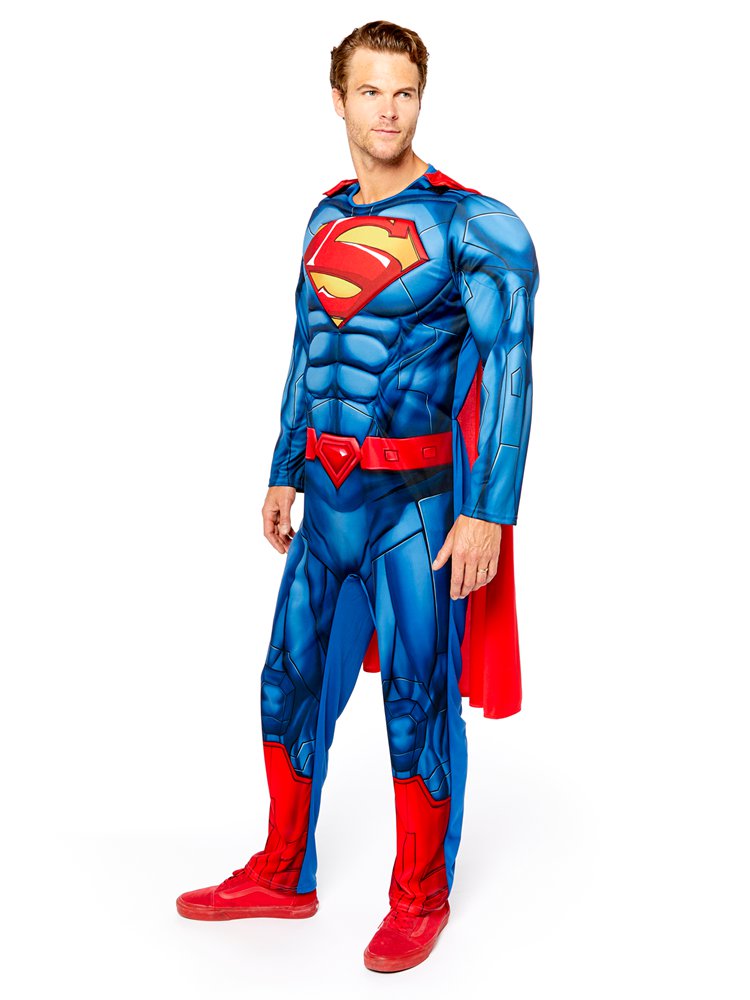 Superman Muscle Chest - Adult Costume