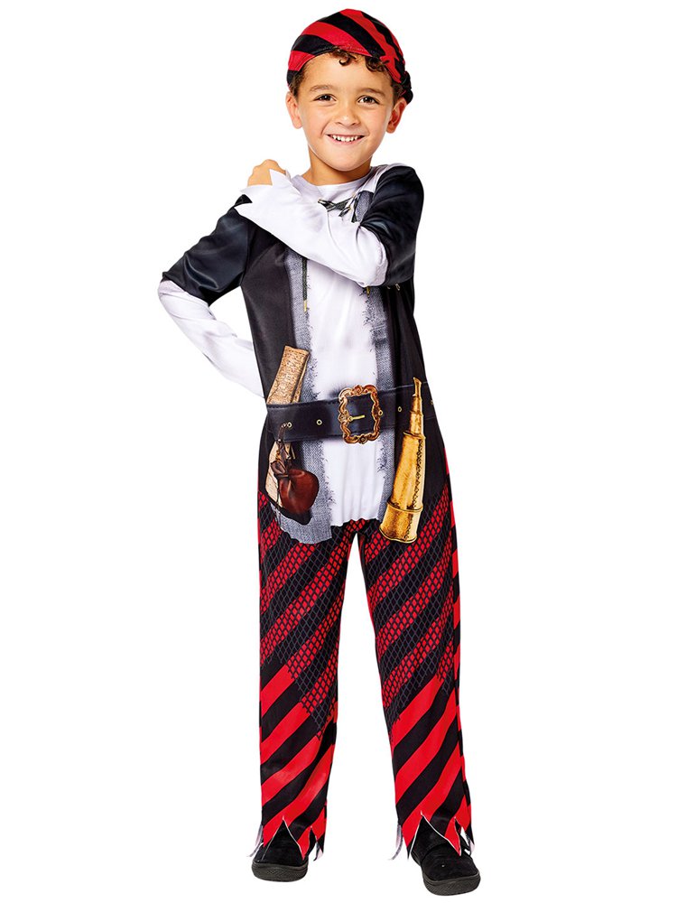 Recycled Pirate Boy - Child Costume