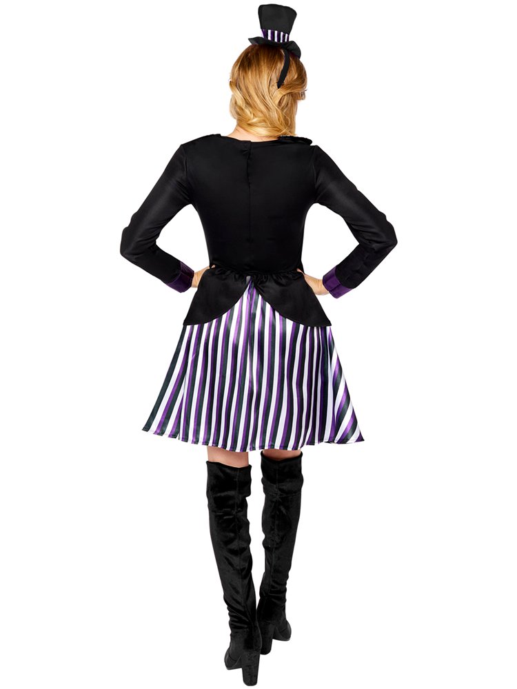 Dark Mad Miss Hatter - Adult Costume