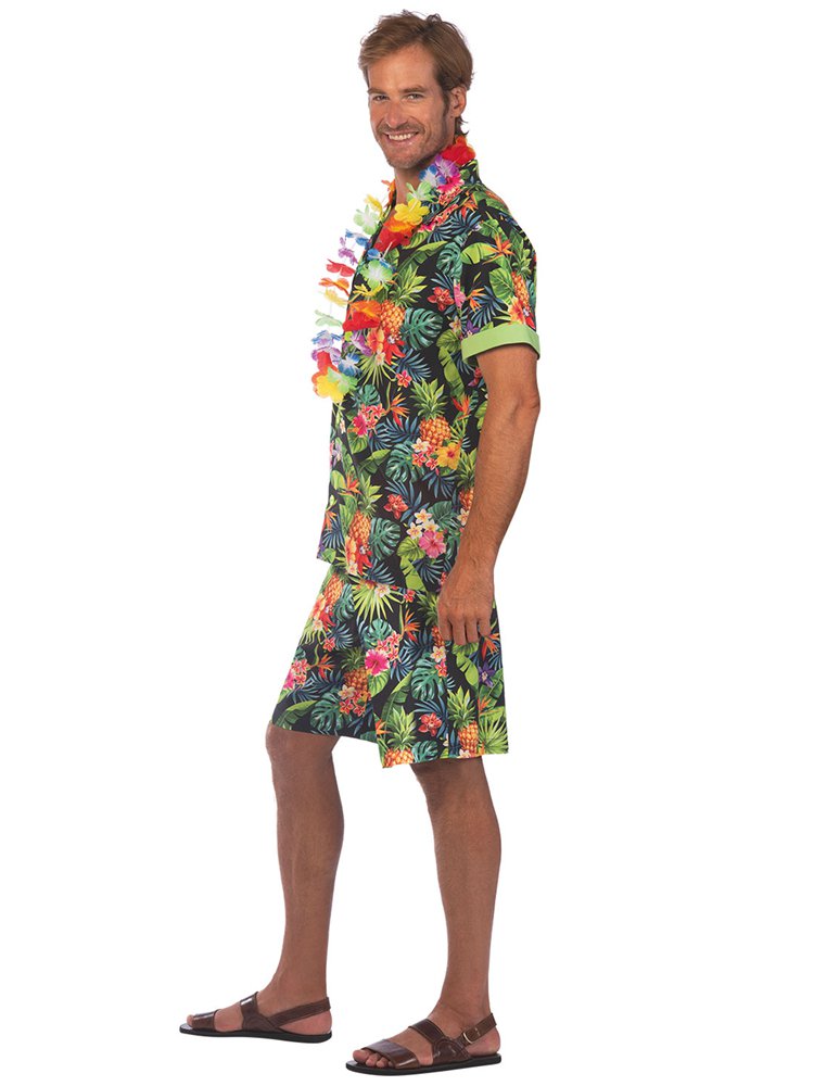 Floral Hawaiian Set - Adult Costume