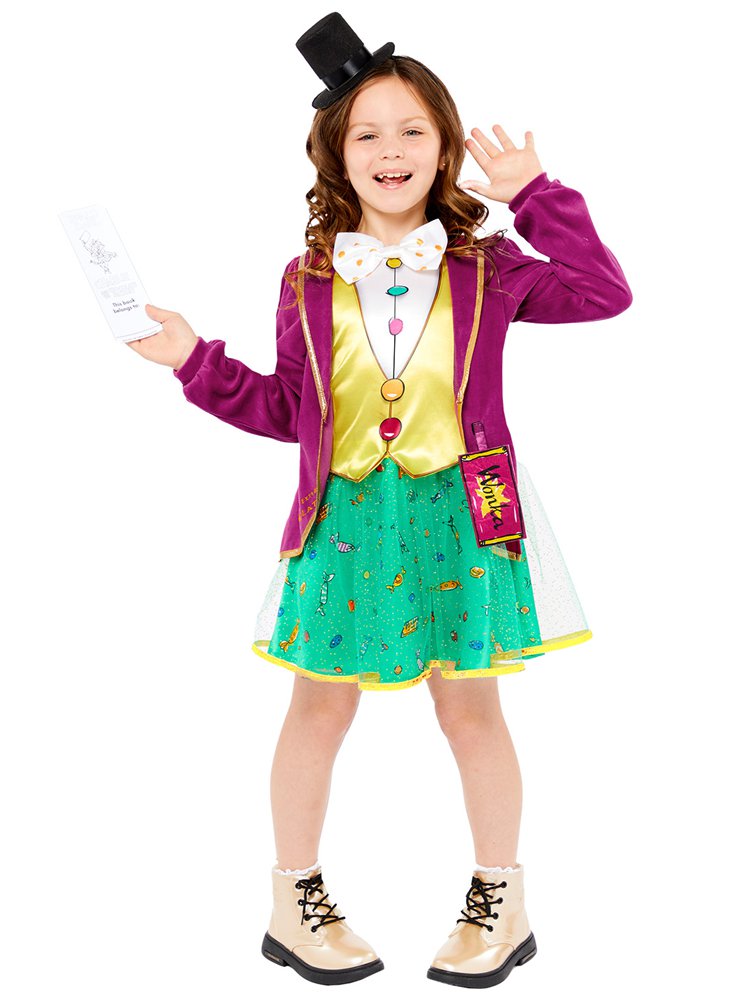 Roald Dahl Willy Wonka Dress - Child Costume
