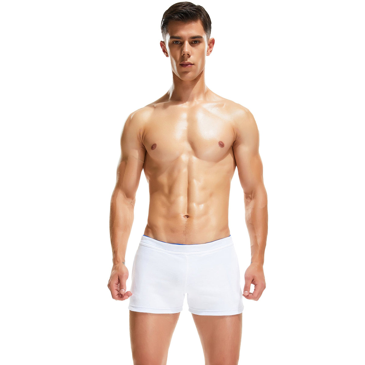 Men's Home Sports Casual Shorts Cotton Solid