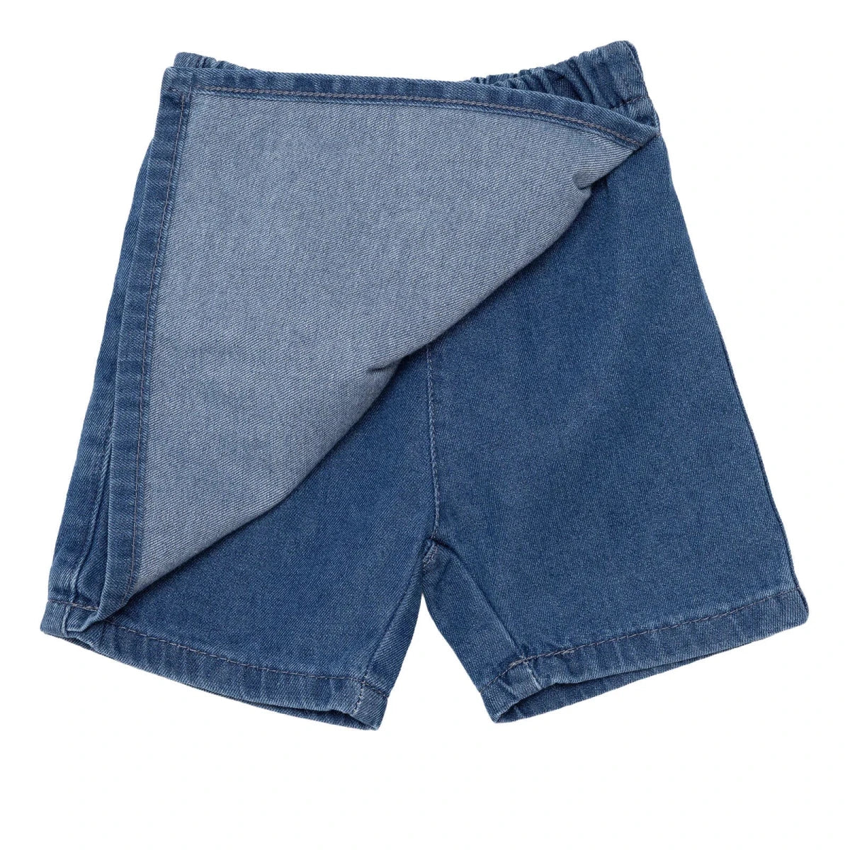 HelloBaby Plain Baby Skort (6-9 Months to 4-5 Years) - Indigo
