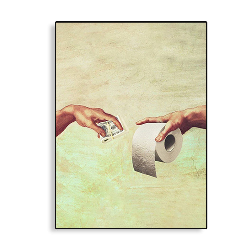 Living Room Decorated Canvas Painting