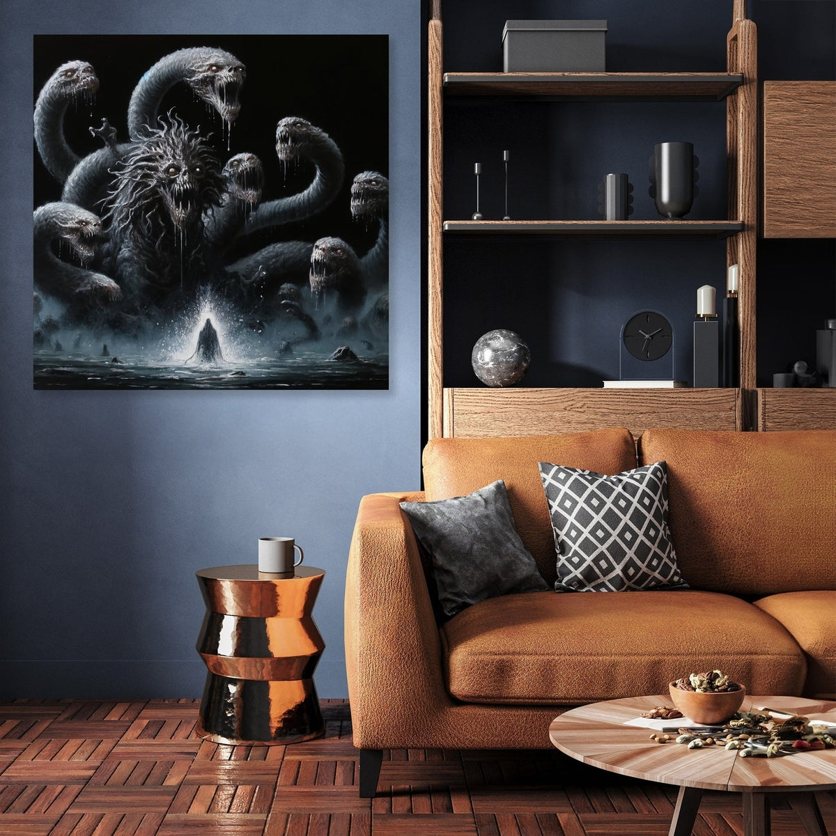 Swamp Battle Canvas