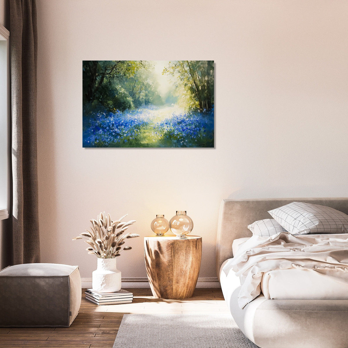 Forget-Me-Not Nostalgia Canvas