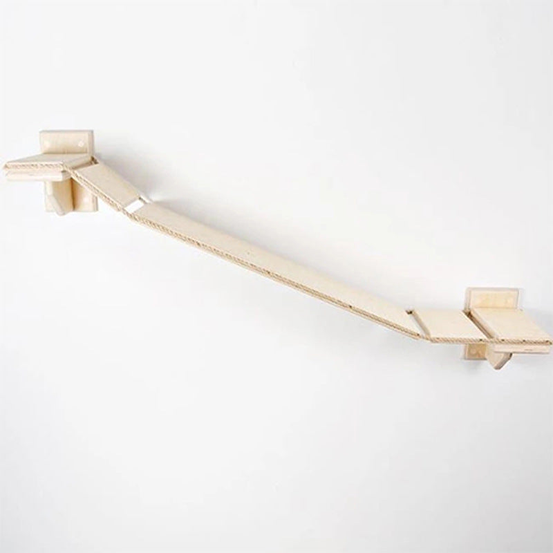 Cat suspension bridge wall-mounted pet staircase