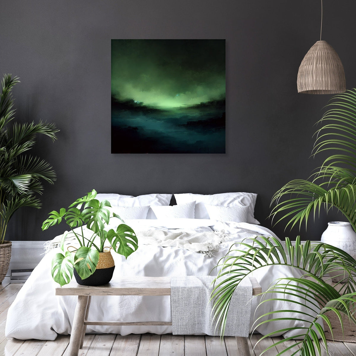 Ominous Horizon Depths Canvas