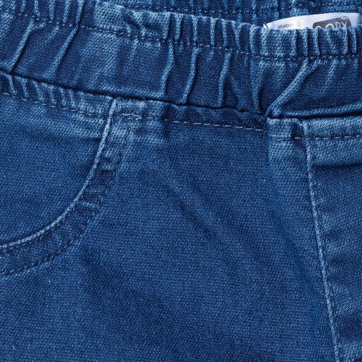 HelloBaby Hemmed Denim Baby Trousers (6-9 Months to 4-5 Years) - Indigo
