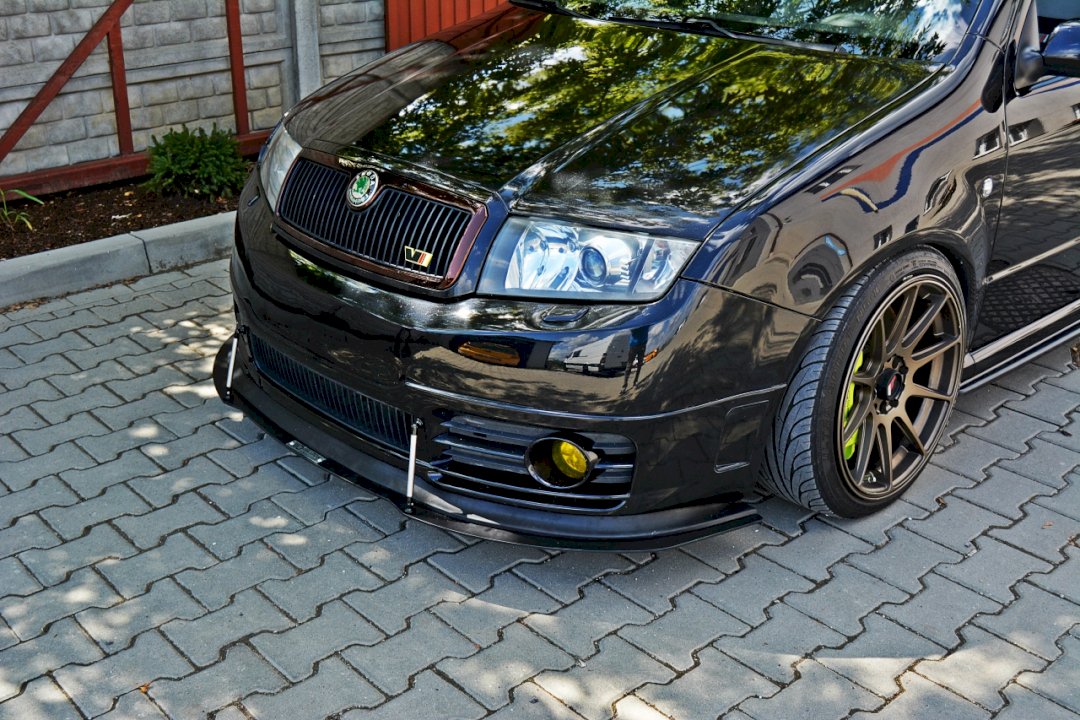 Maxton Design - Aftermarket  FRONT RACING SPLITTER SKODA FABIA I RS ( + EZ LIP PRO )