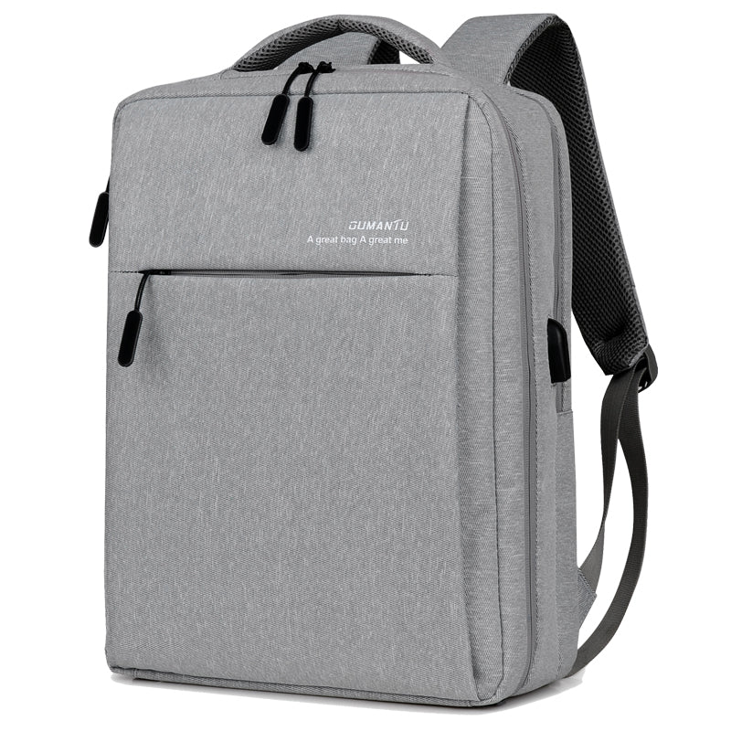Waterproof Shockproof Laptop Backpack - Rechargeable Travel and Work Bag