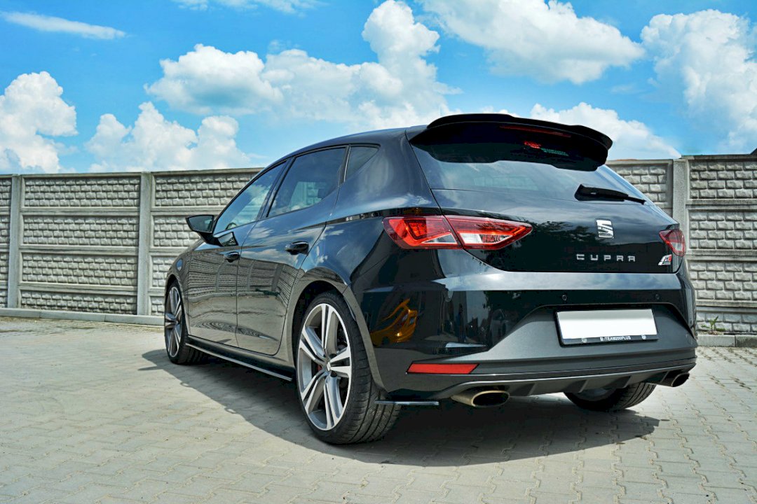 Maxton Design - Aftermarket  REAR SIDE SPLITTERS SEAT LEON III CUPRA / FR