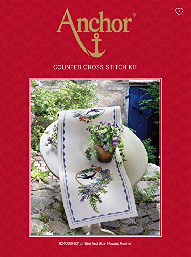 Anchor Runner Xmas Tulips, Multi-Colour, One