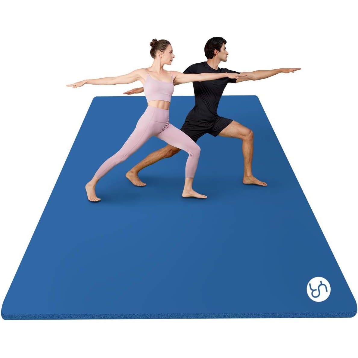 Yoga Mat Extra Large 200x130cm Thick 15mm NBR Exercise Fitness RYTMAT