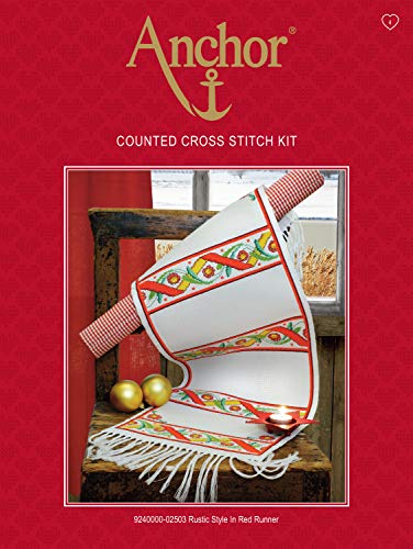 Anchor Cross Stitch Kit, Multicoloured, 15 x 20 cm