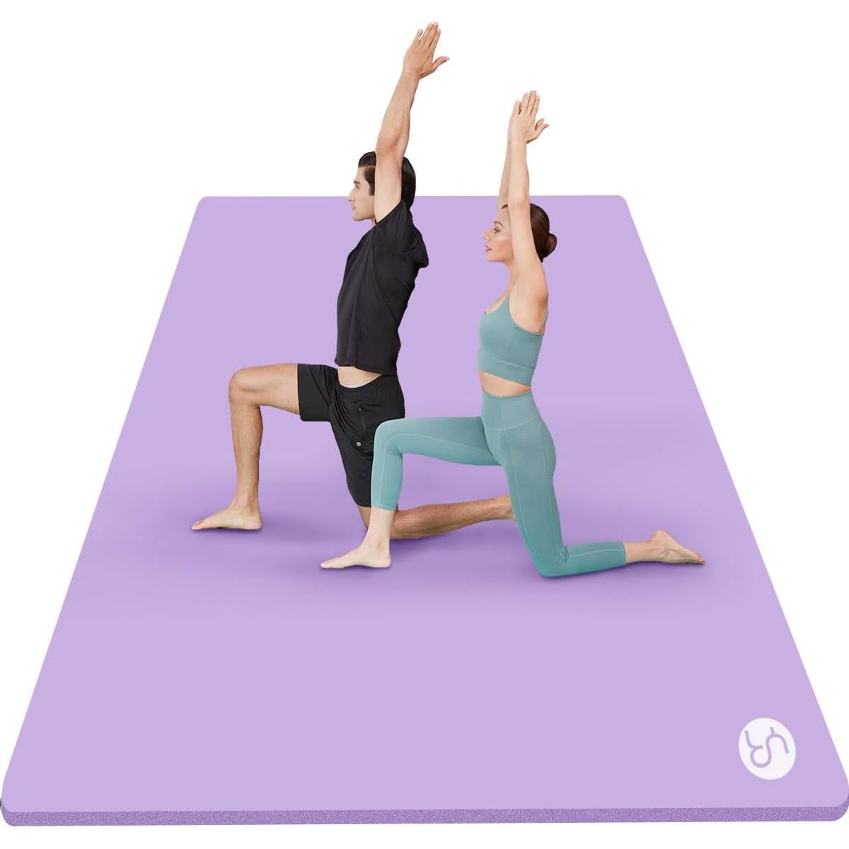 Yoga Mat Extra Large 200x130cm Thick 15mm NBR Exercise Fitness RYTMAT