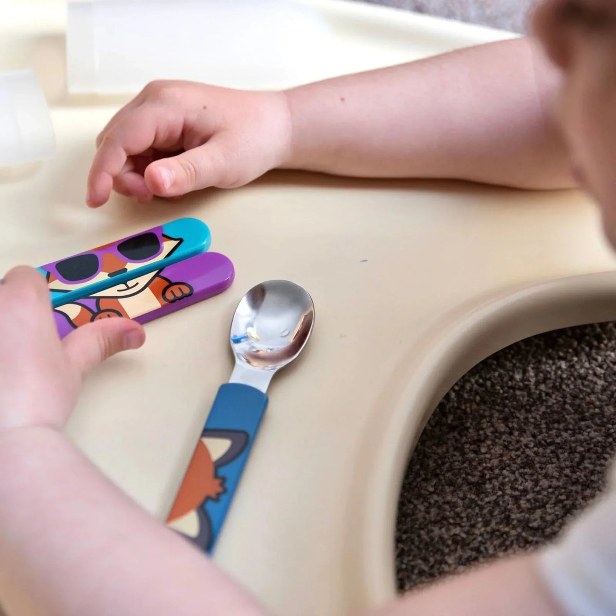 TUM TUM Travel Cutlery Set with Case - Felicity Fox
