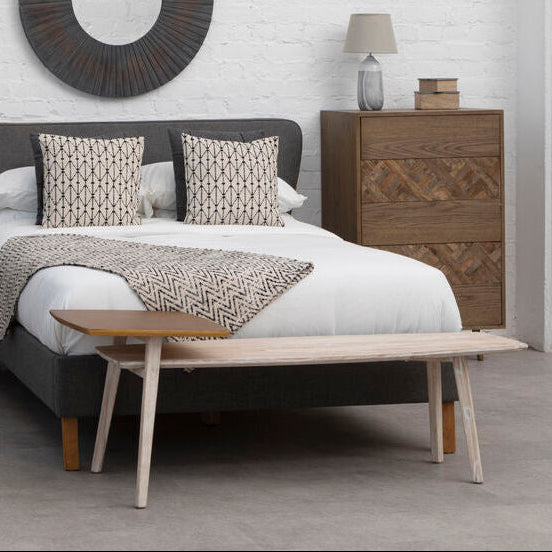 Kyra Elm Wood 2 Tier Coffee Table