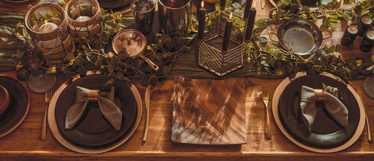 Natural and Black Small Lantern | Kuta