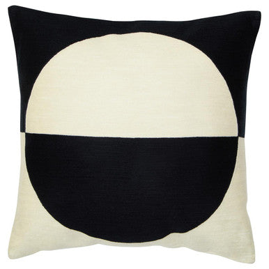 Cream and Black Cushion | Bosie Ozella
