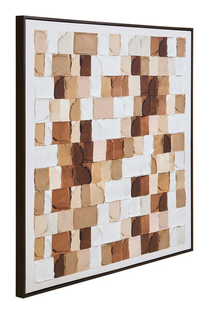 Textured Wall Art in Neutral Tones | Astratto