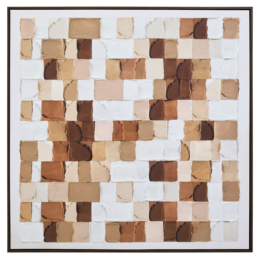 Textured Wall Art in Neutral Tones | Astratto