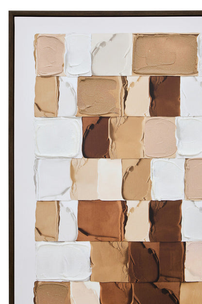 Textured Wall Art in Neutral Tones | Astratto