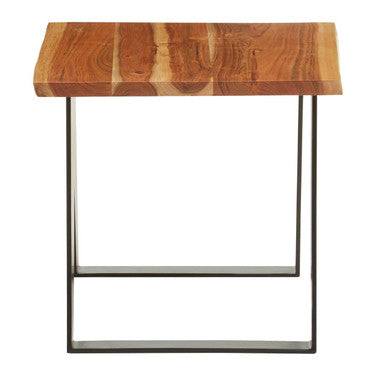 Surax Acacia Wood Side Table