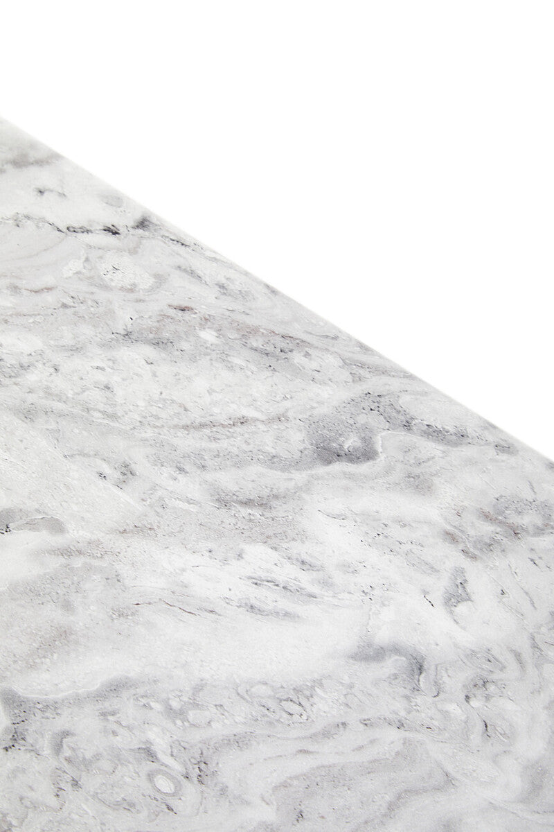Saronno Grey Marble Side Table
