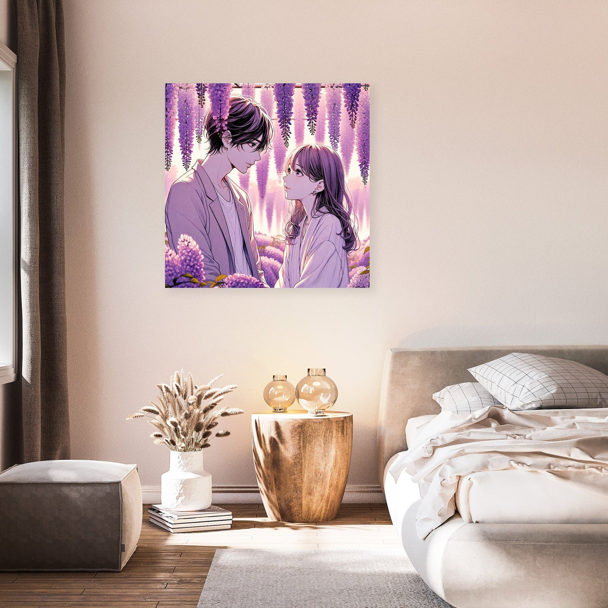 Wisteria Lane Romance Canvas