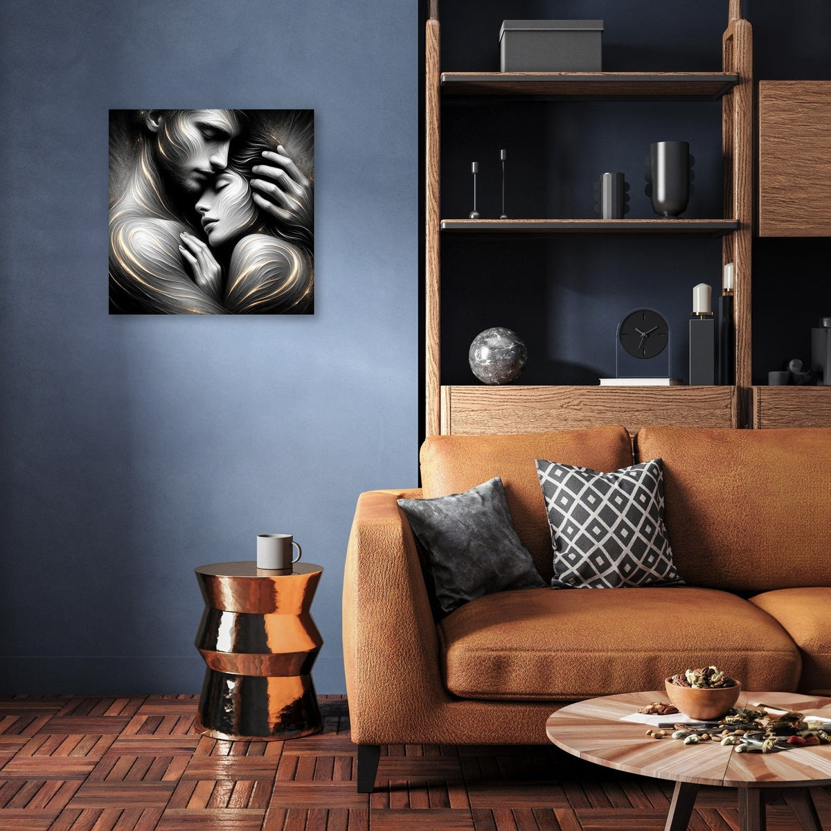 Embrace: Souls United in Love Canvas