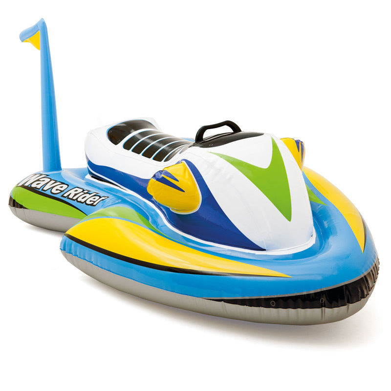 Children's water inflatable toy motor boat