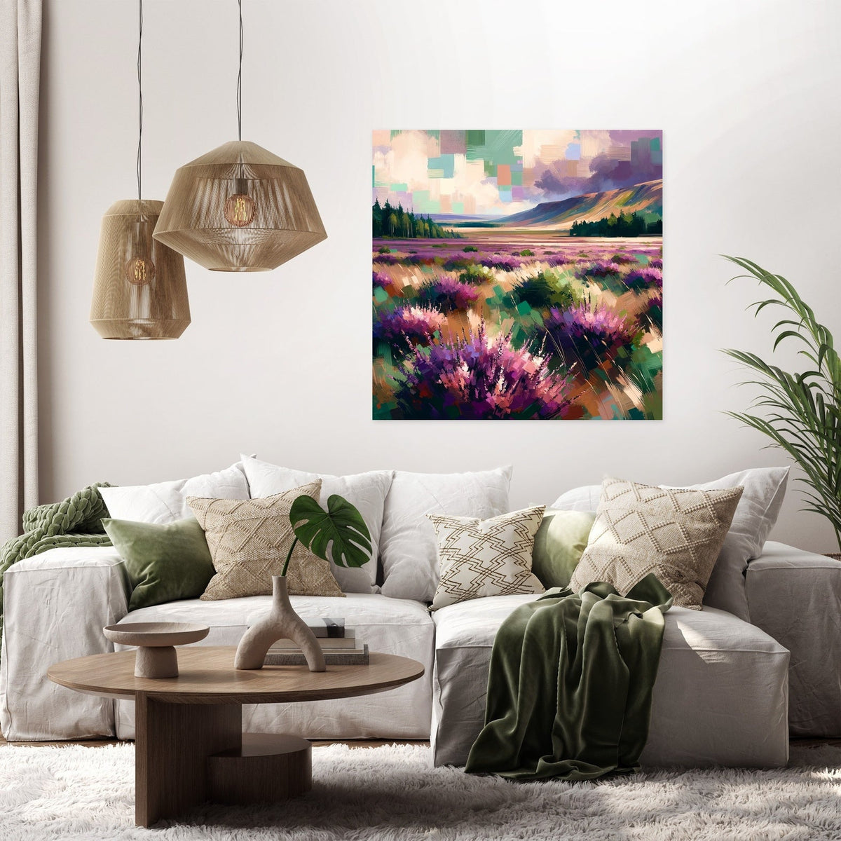 Dundee Heather Fields Majesty Canvas