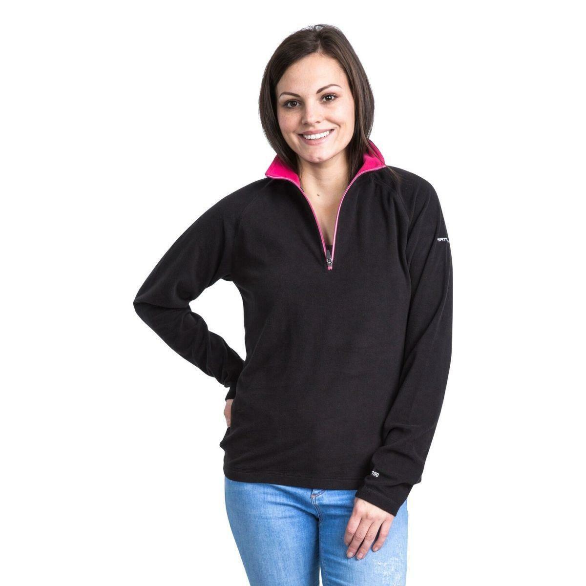 Womens Skylar Half Zip Top Fleece Jumper