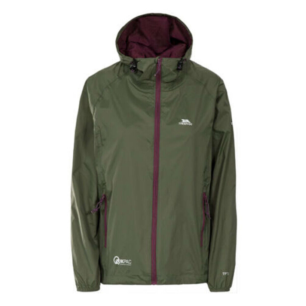 Womens Qikpac Waterproof Packaway Jacket with Pouch