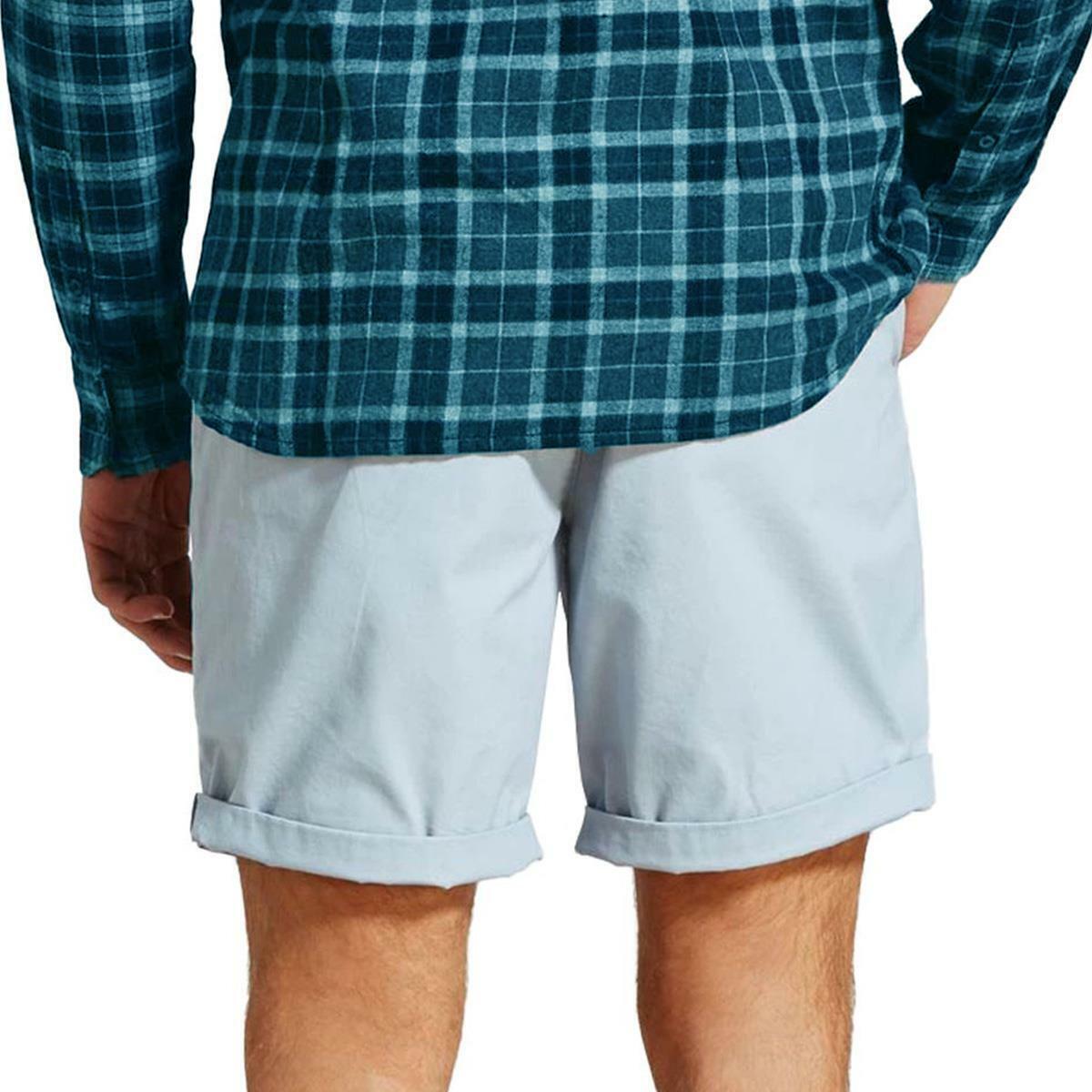 Mens Casual Cotton Summer Chino Shorts